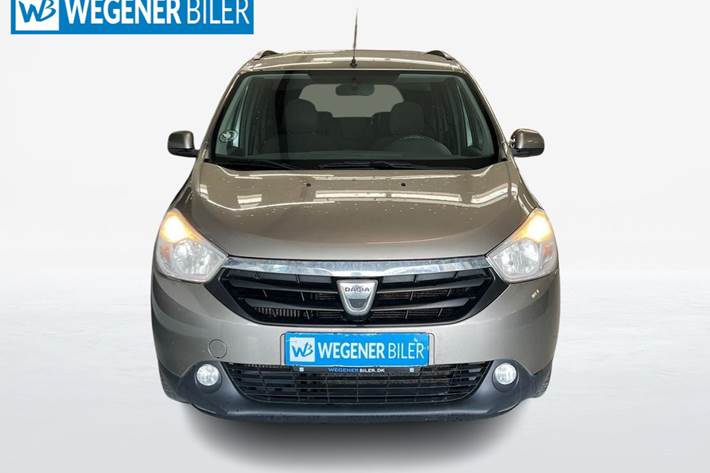 Beige Dacia Lodgy fra 2014