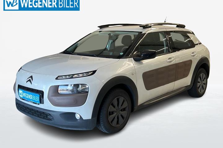 Hvid Citroën C4 Cactus fra 2015 set udefra