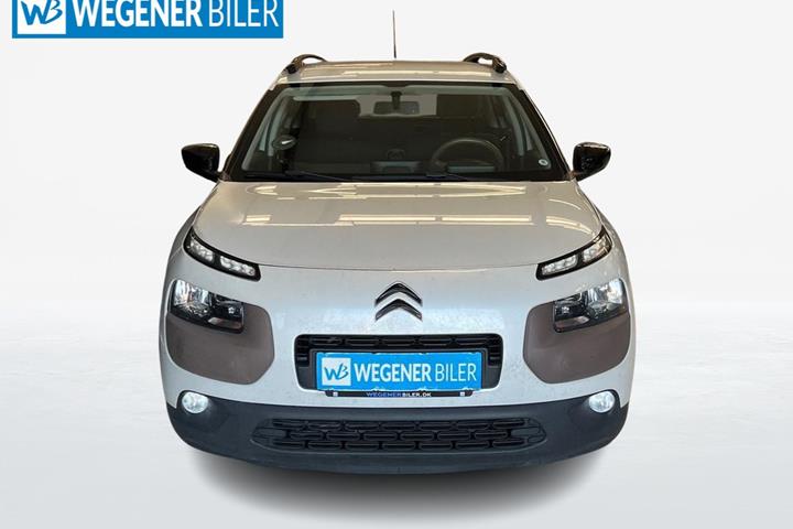 Hvid Citroën C4 Cactus fra 2015 set udefra
