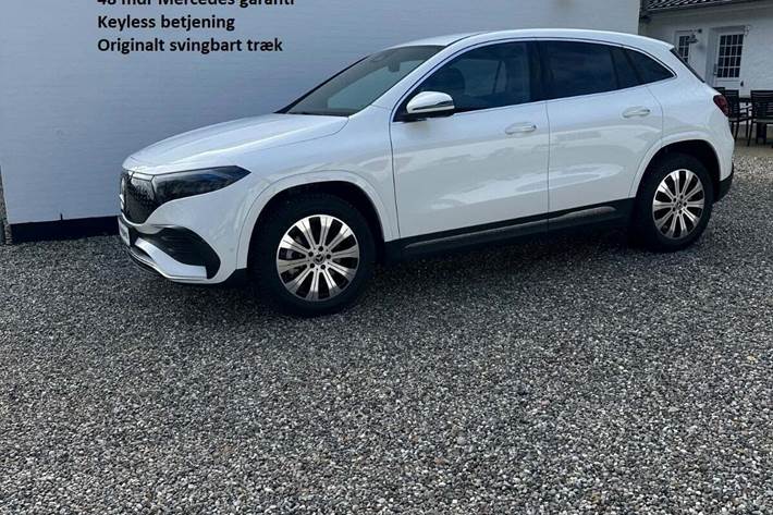 Hvid Mercedes EQA250+ fra 2025