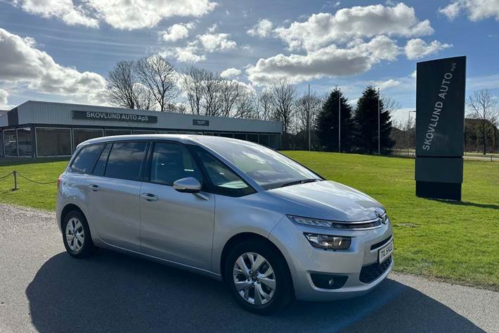 Sølv Citroën Grand C4 Picasso fra 2015 set udefra