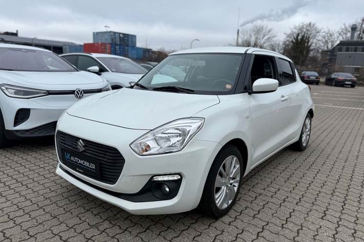 Hvid Suzuki Swift fra 2018