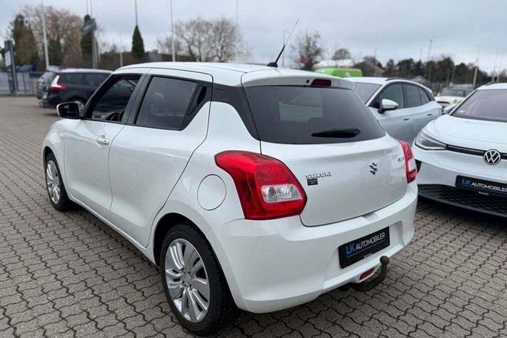 Hvid Suzuki Swift fra 2018