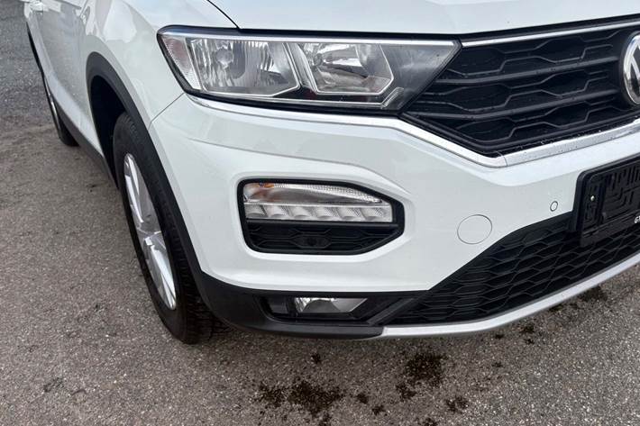 Hvid VW T-Roc fra 2019