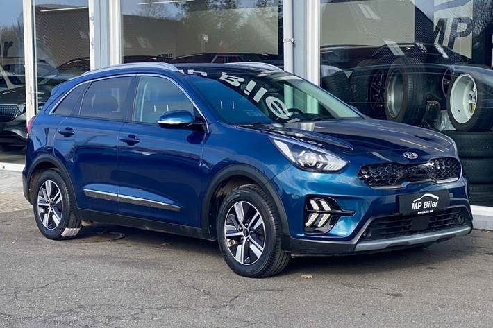 Blå Kia Niro fra 2020