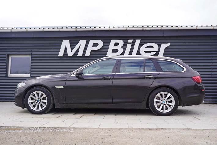 Brun BMW 530d fra 2016