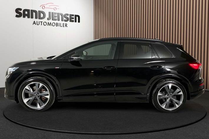Sort Audi Q4 e-tron fra 2025
