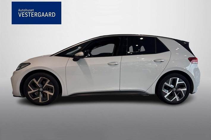 Hvid VW ID.3 fra 2023