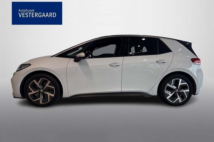 Hvid VW ID.3 fra 2023