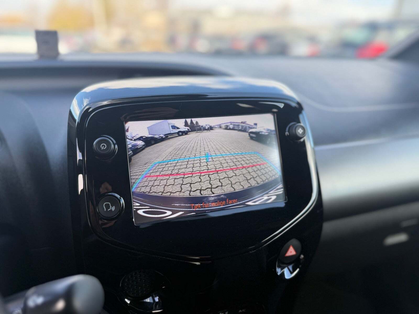 Sort Toyota Aygo fra 2021