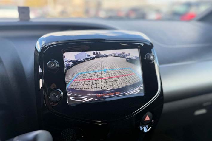 Sort Toyota Aygo fra 2021