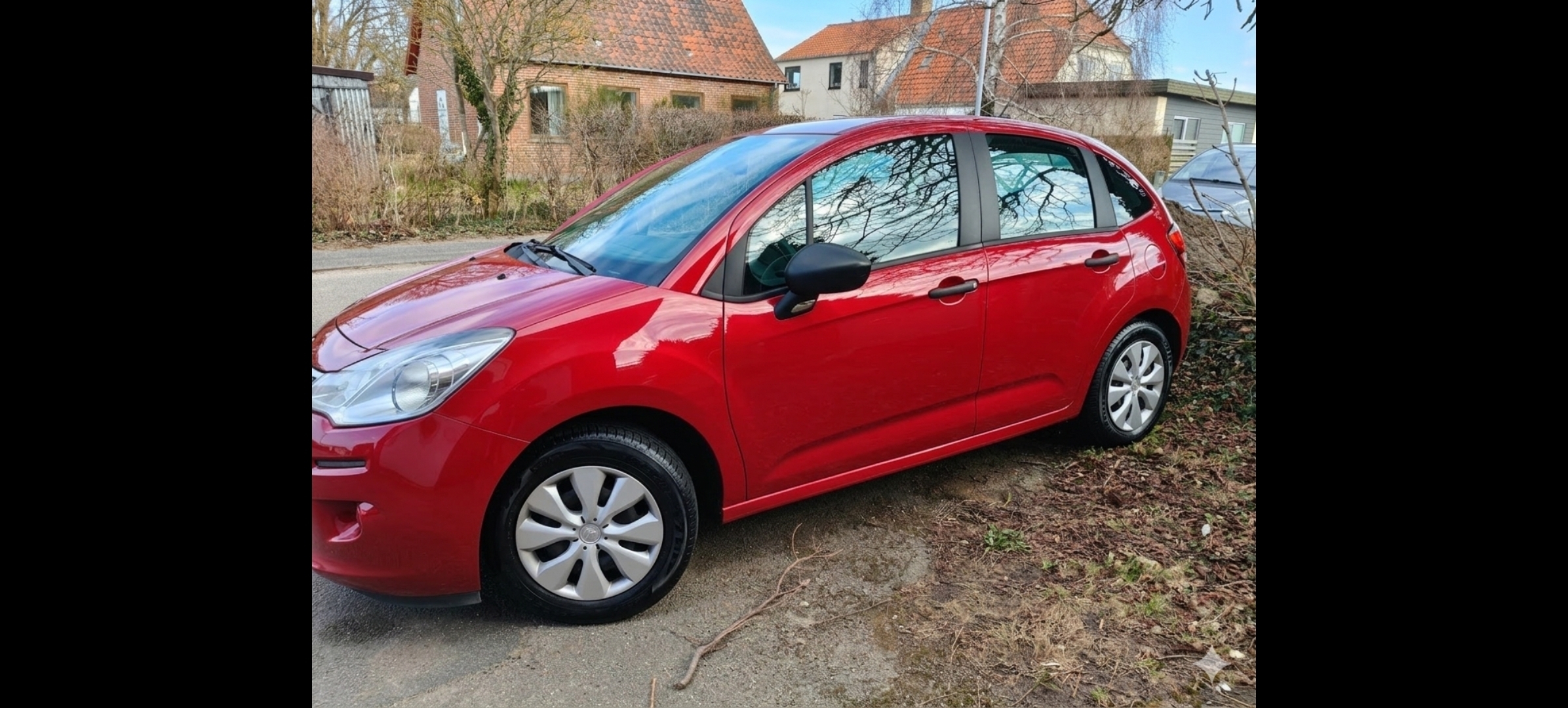 Rød Citroën C3 fra 2013