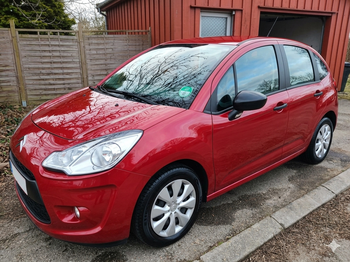Citroën C3 1,0 4-dørs m. bagklap 5 man
