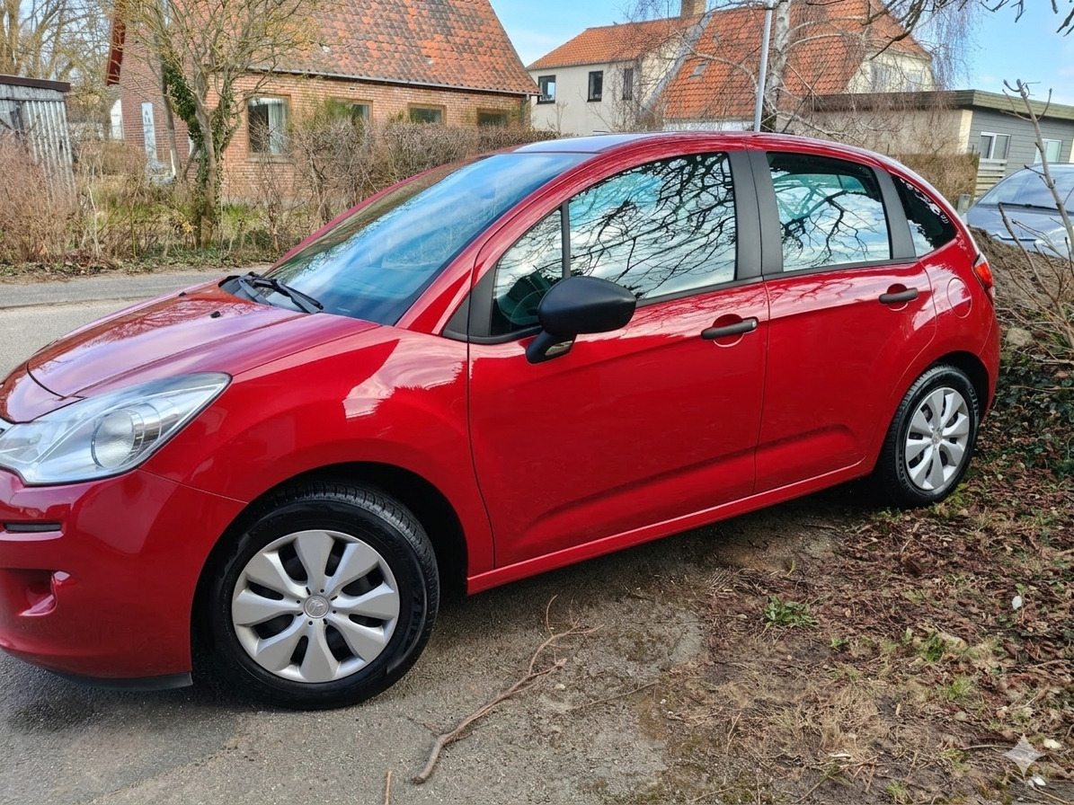 Citroën C3 1,0 4-dørs m. bagklap 5 man
