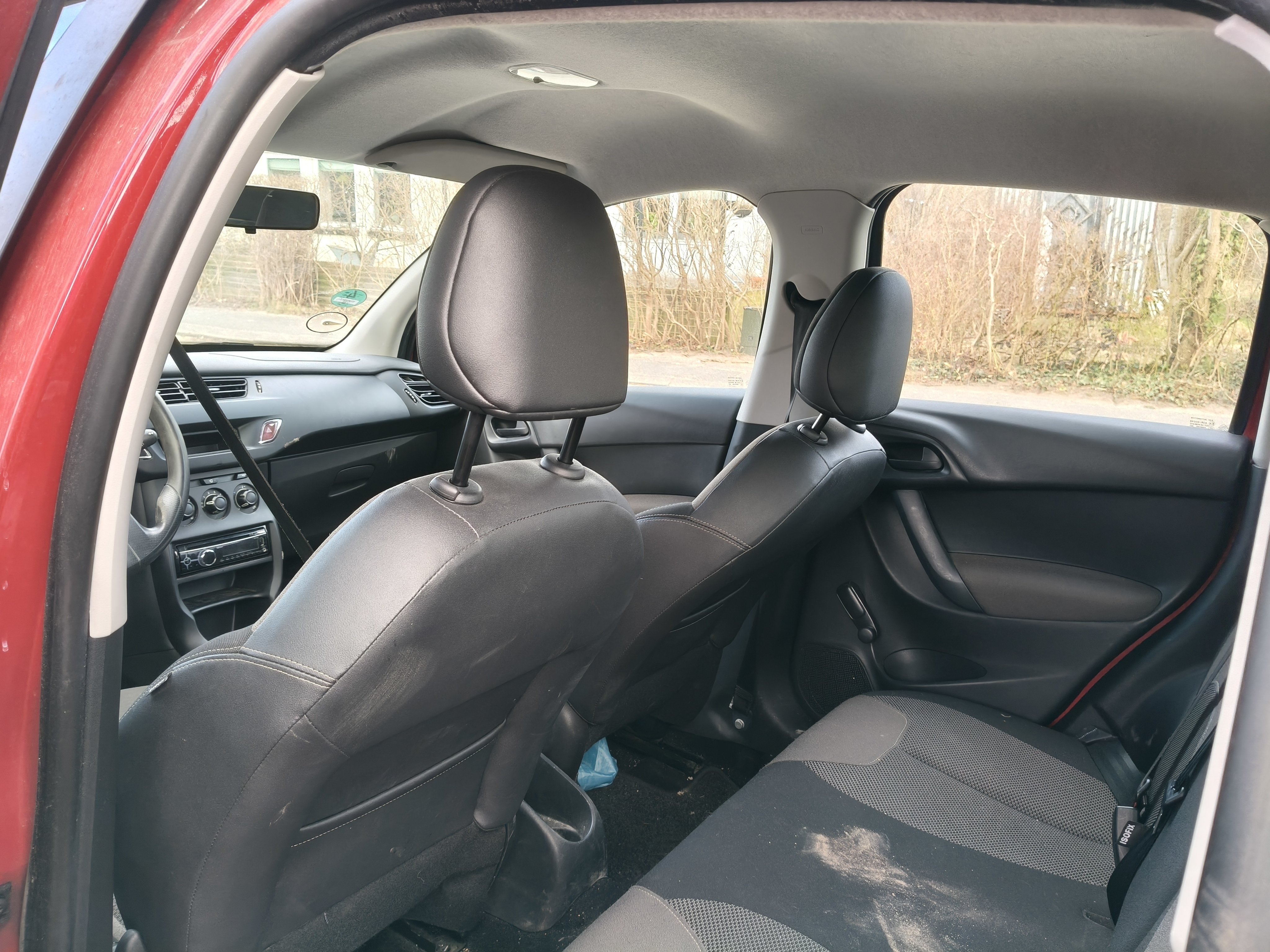 Rød Citroën C3 fra 2013