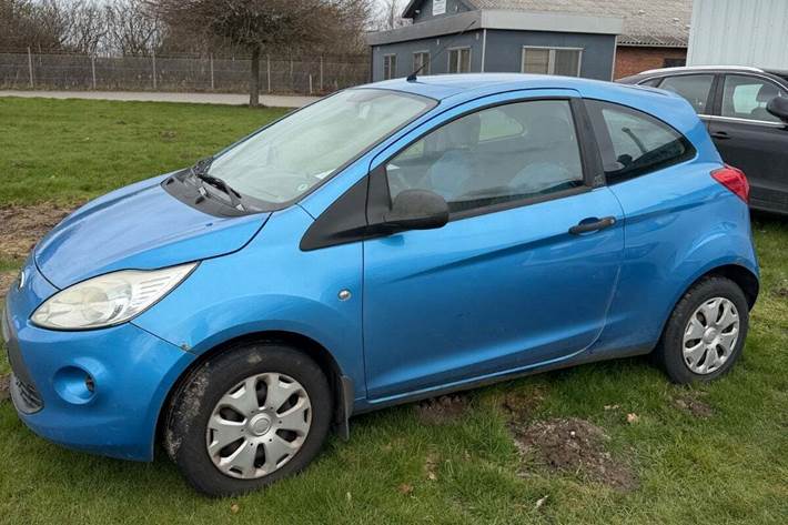 Blå Ford Ka fra 2015