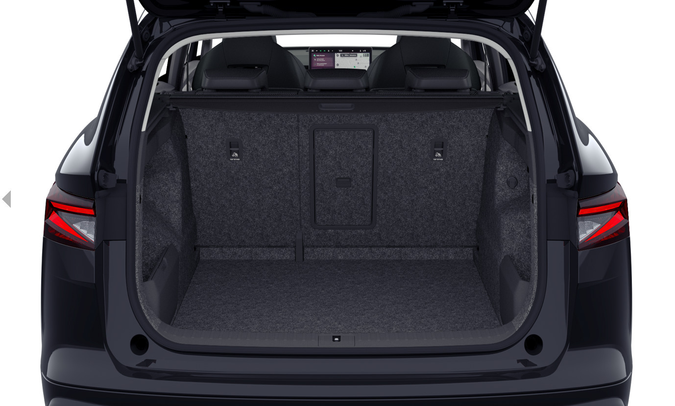 Sort Skoda Enyaq fra 2026