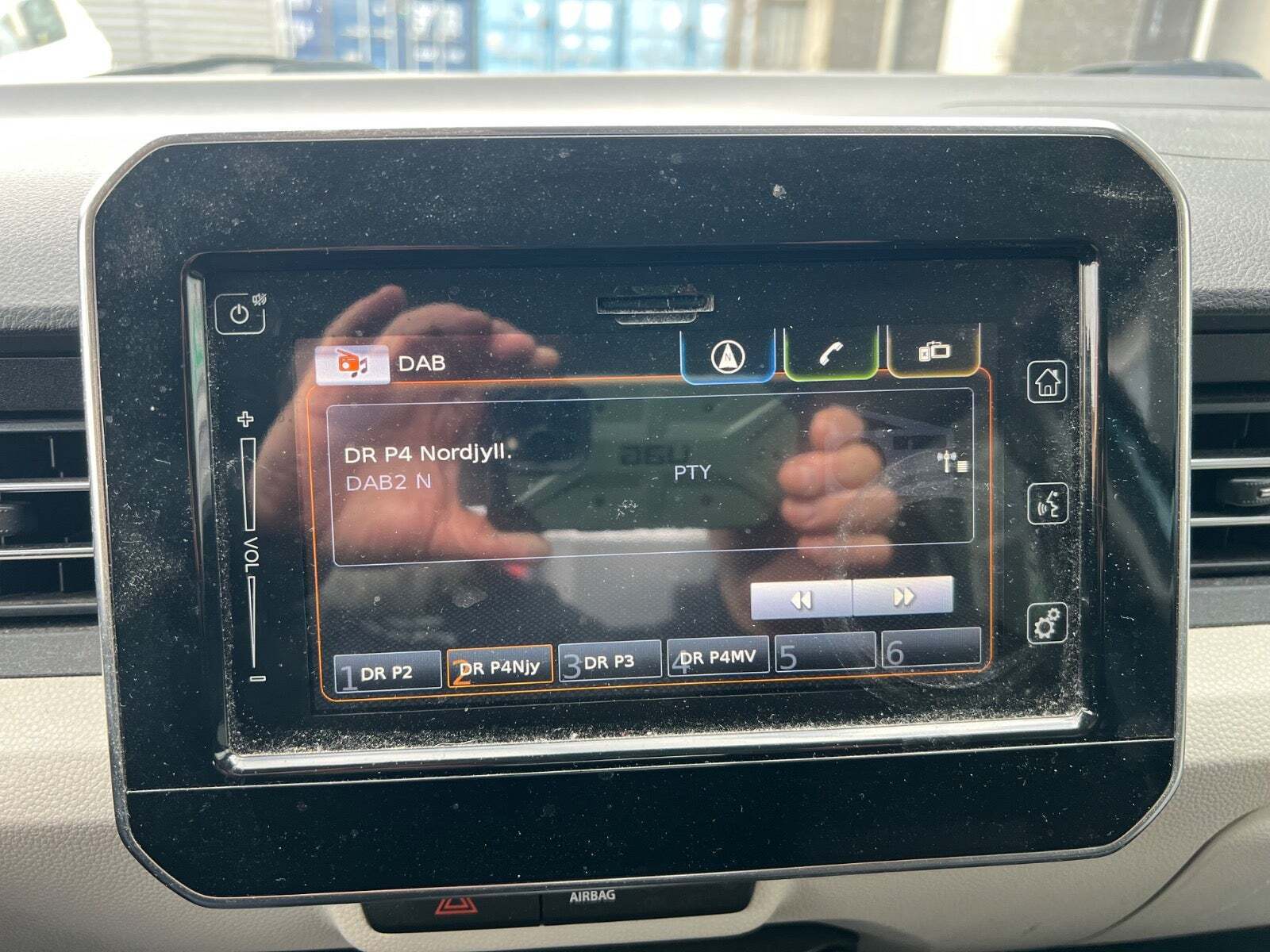 Blå Suzuki Ignis fra 2017