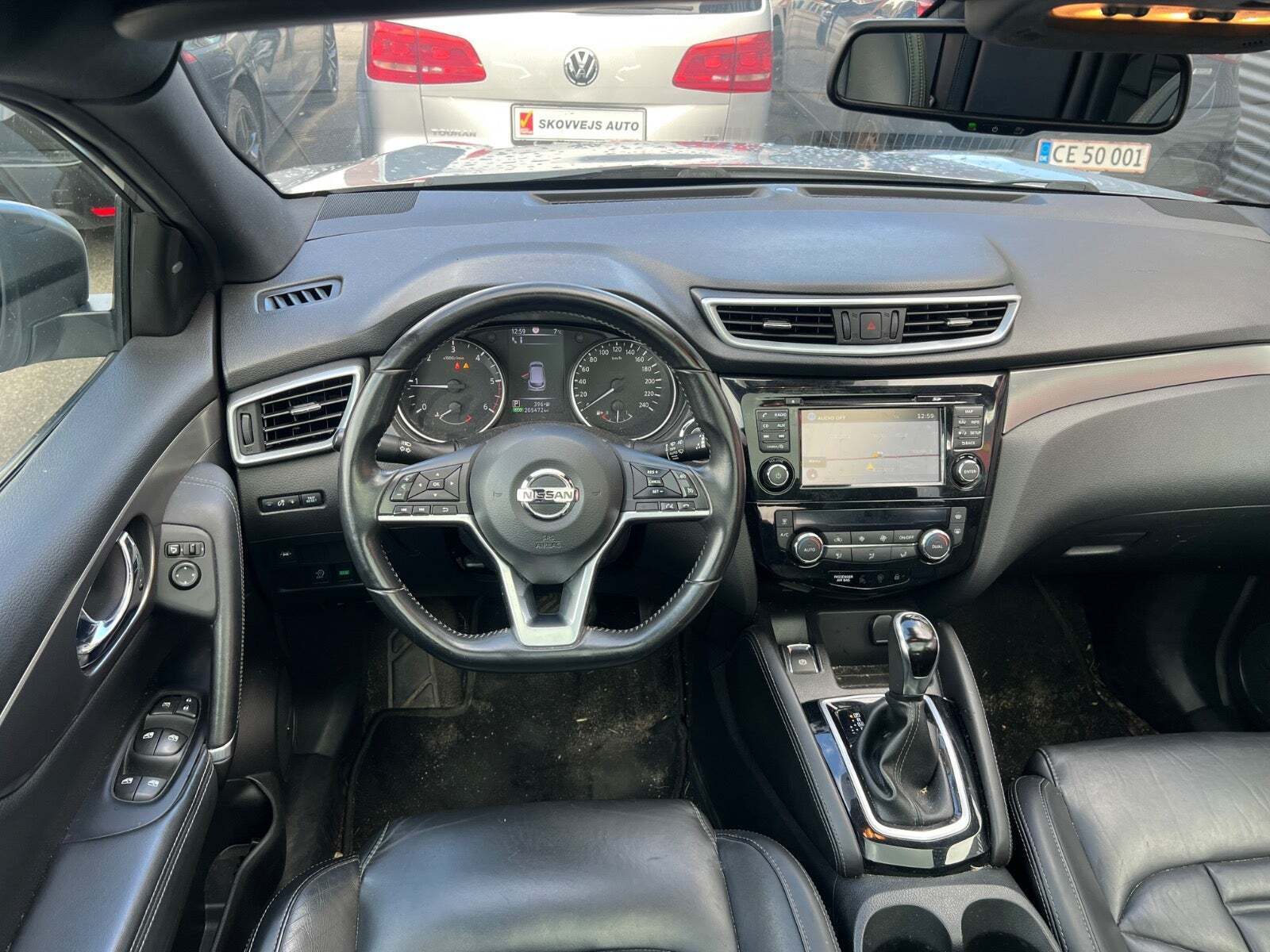 Sølv Nissan Qashqai fra 2018