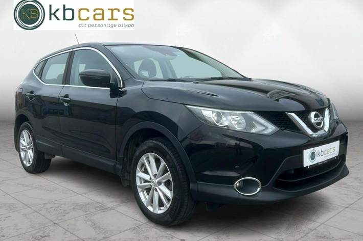 Sort Nissan Qashqai fra 2017