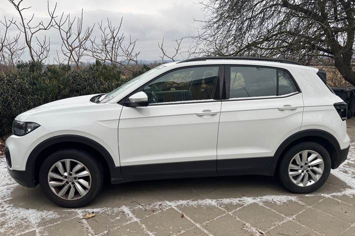 Hvid VW T-Cross fra 2020