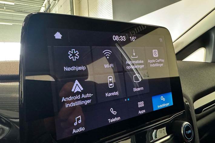 Sølv Ford Fiesta fra 2020