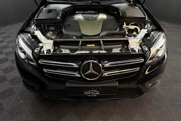 Sort Mercedes GLC350 d fra 2017