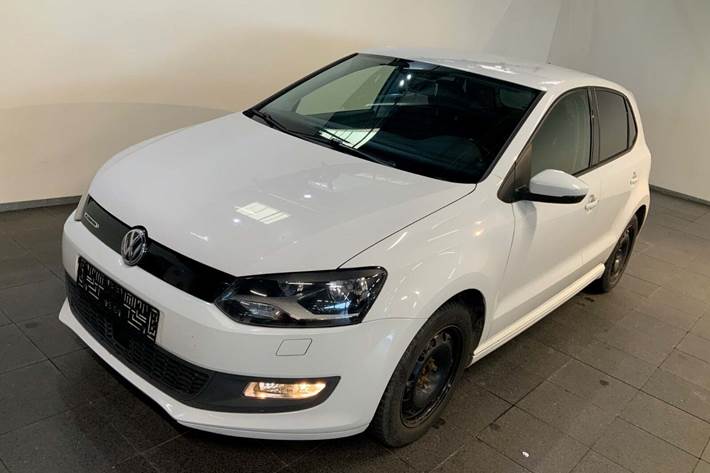 Hvid VW Polo fra 2016