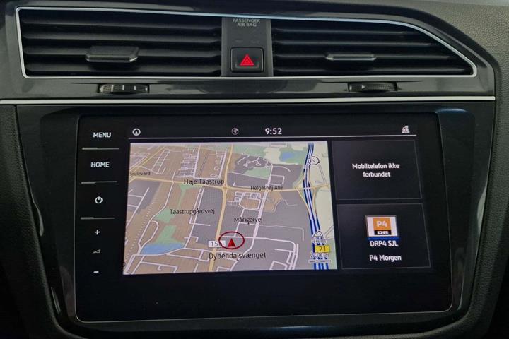 Sort VW Tiguan fra 2020
