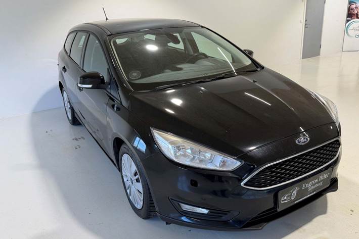 Sort Ford Focus fra 2017
