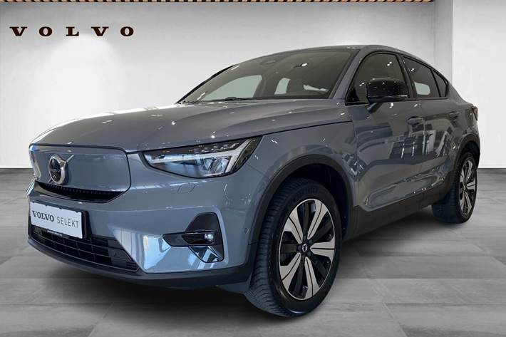 Grå Volvo C40 fra 2022