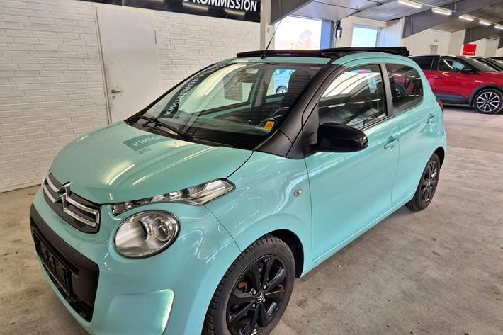 Blå Citroën C1 fra 2018