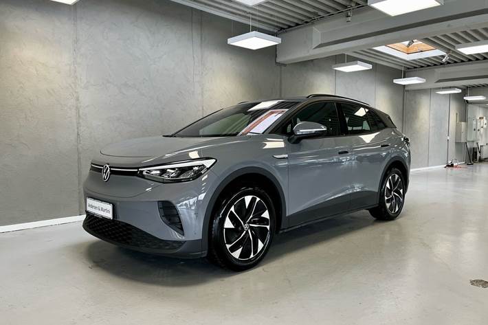 Grå VW ID.4 fra 2021