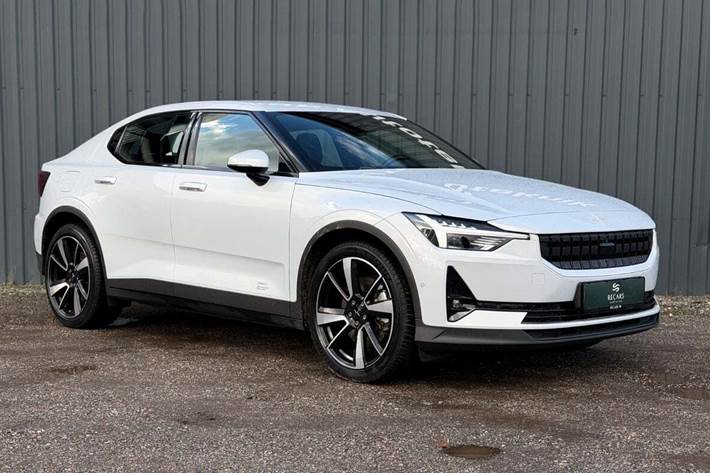 Hvid Polestar 2 fra 2023
