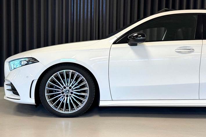 Hvid Mercedes A200 fra 2020