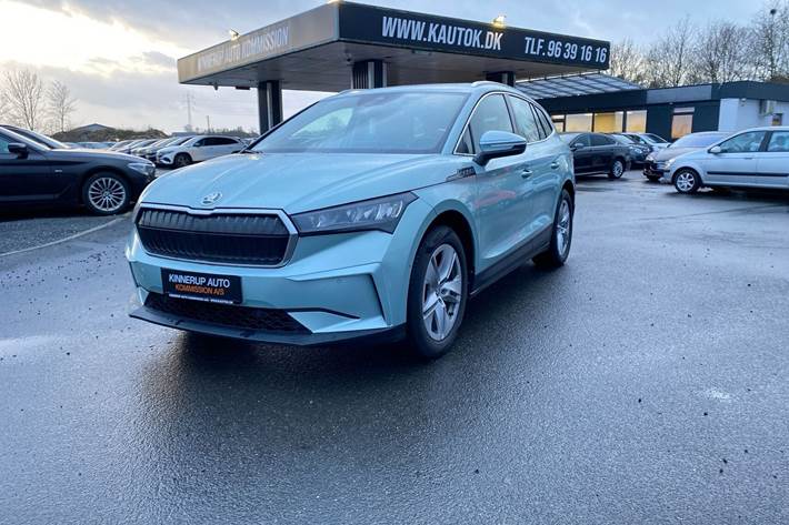 Grøn Skoda Enyaq fra 2022