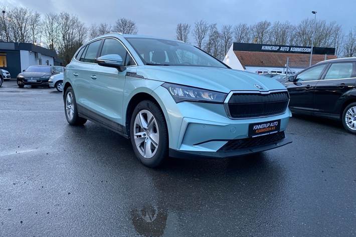 Grøn Skoda Enyaq fra 2022