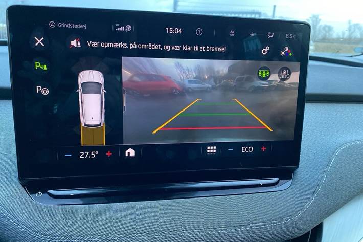 Grøn Skoda Enyaq fra 2022