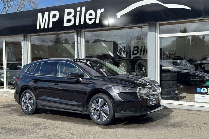 Sort Skoda Enyaq fra 2023