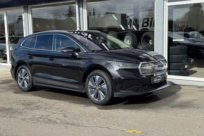 Sort Skoda Enyaq fra 2023