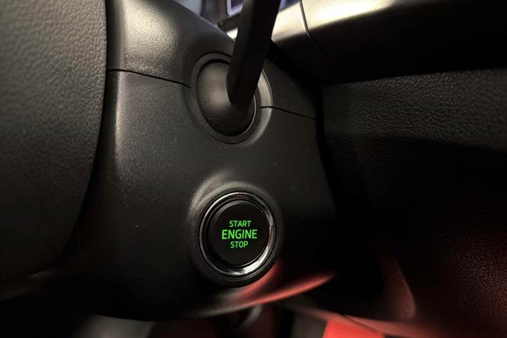 Hvid Skoda Fabia fra 2016