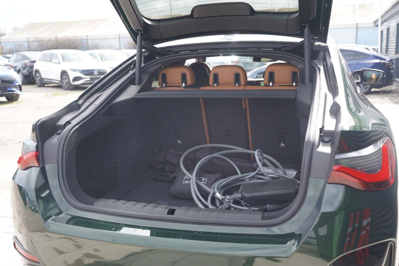 Grøn BMW i4 fra 2022