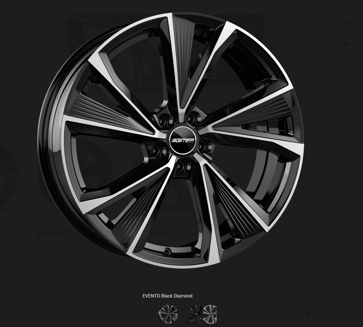 Sort Audi e-tron fra 2022