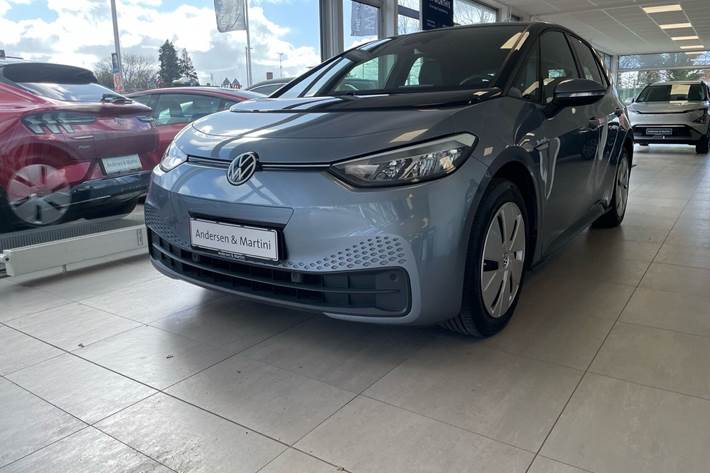 Blå VW ID.3 fra 2021