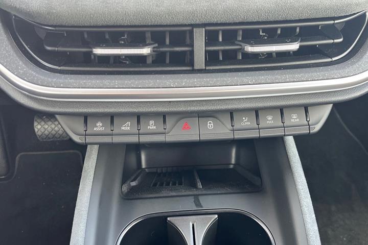 Rød Skoda Enyaq fra 2025