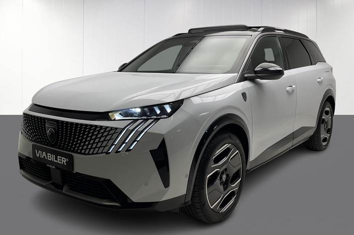 Hvid Peugeot e-5008 fra 2024