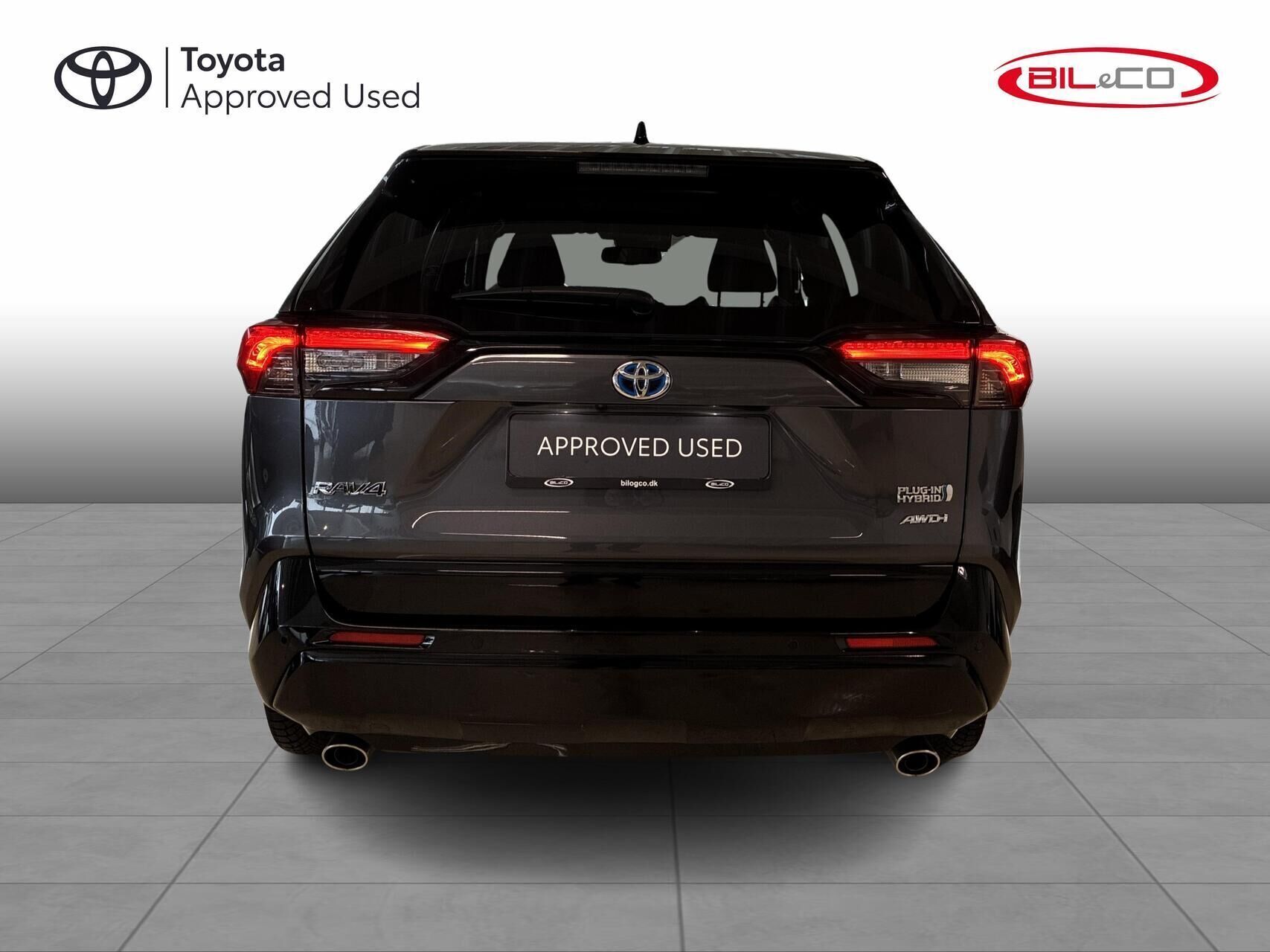 Grå Toyota RAV4 Plug-in fra 2022