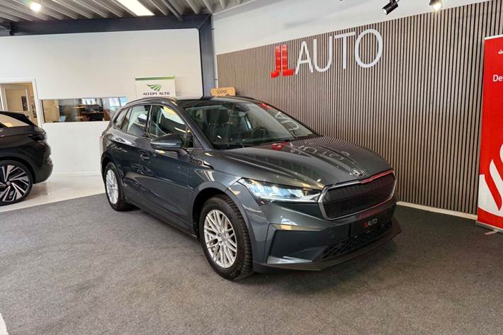 Sort Skoda Enyaq fra 2022