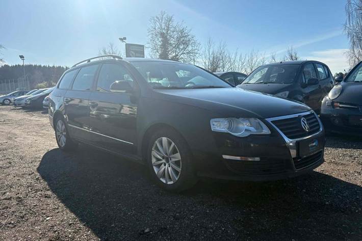 Sort VW Passat fra 2007
