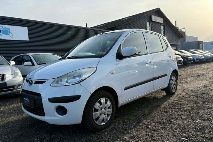 Hvid Hyundai i10 fra 2008